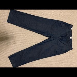 City Crop Gap denim look work trousers